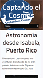 Mobile Screenshot of captandoelcosmos.com